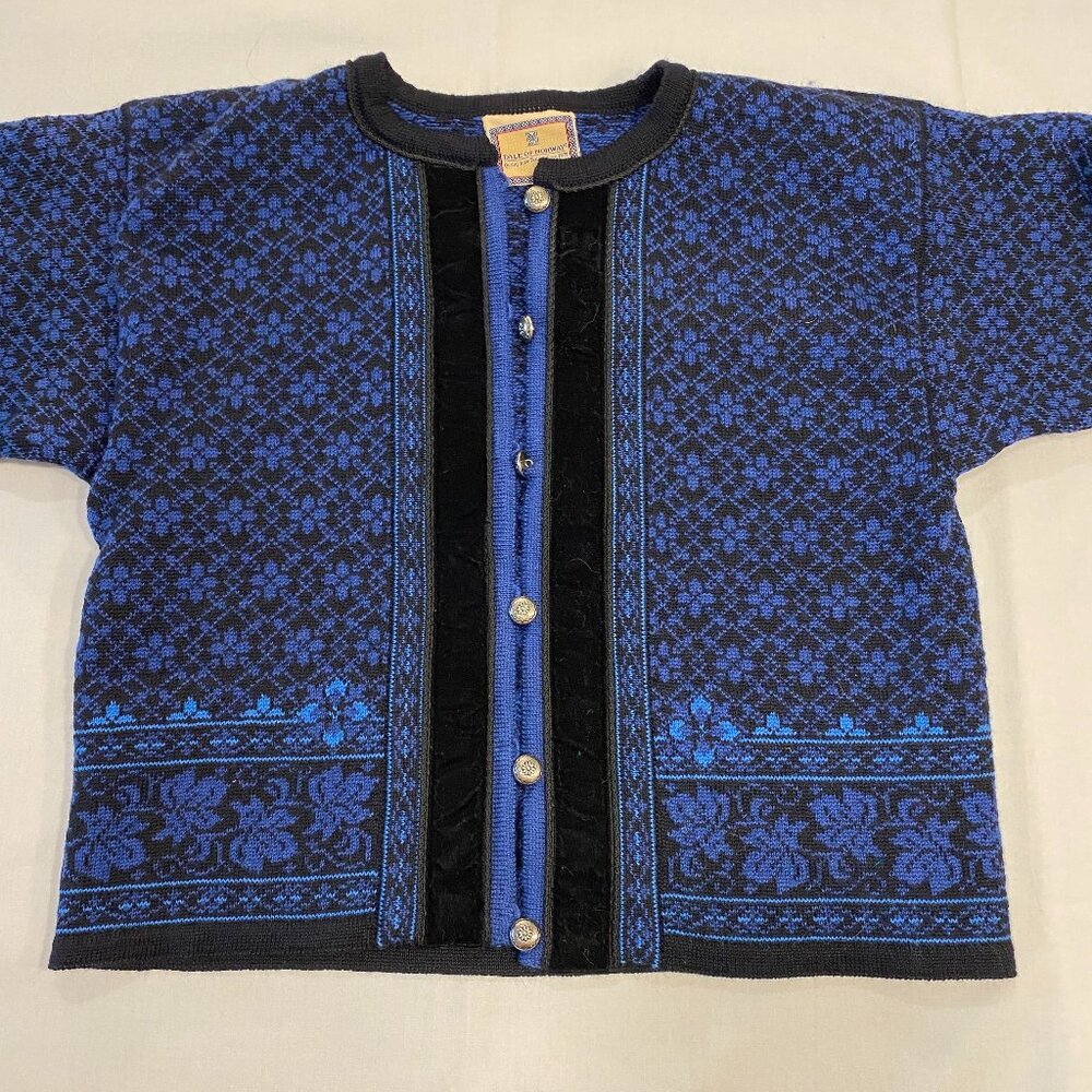 Dale of Norway Vintage Sweater Large Blue NWOT